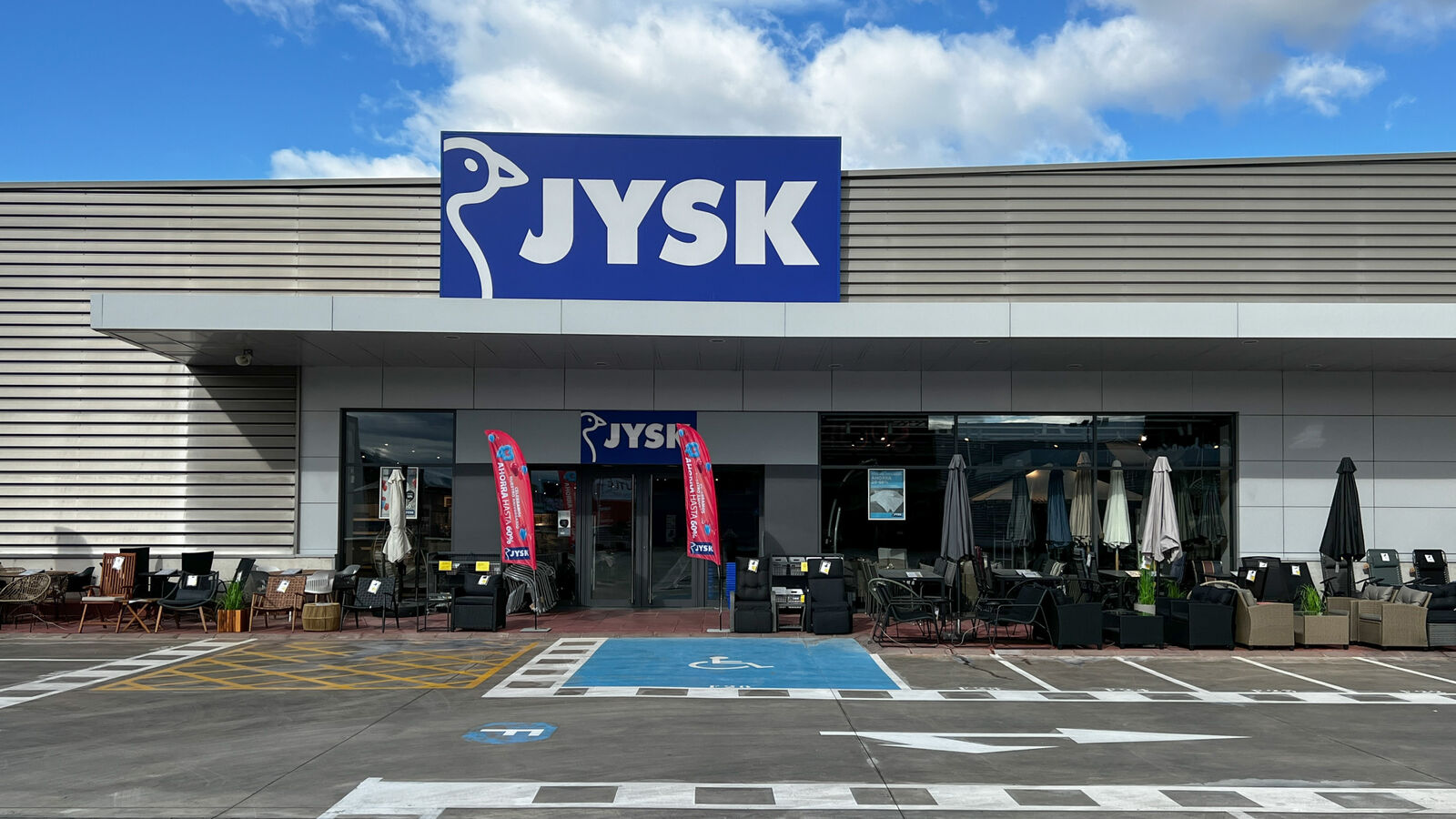 JYSK store front